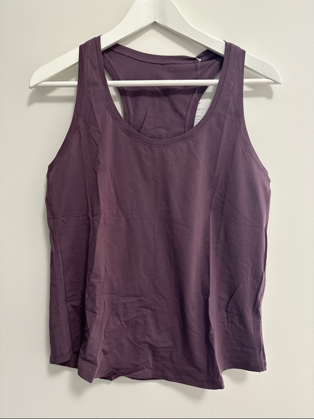 Pima Cotton Hip Length Racerback Tank - Picture 6 of 6